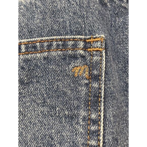 Madewell Relaxed Denim Shorts Womens Plus size 24W Cutoff Blue Jean Mid Rise NEW - Picture 8 of 12